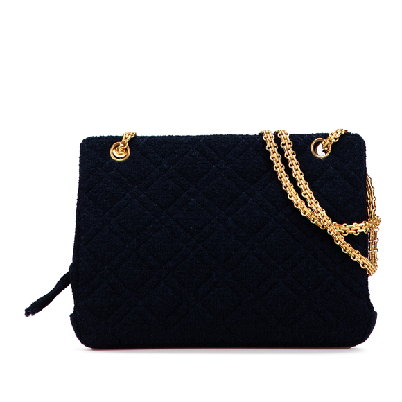 Pre-Loved Chanel Quilted Terry Cloth Frame Bag - Picture 1 of 10